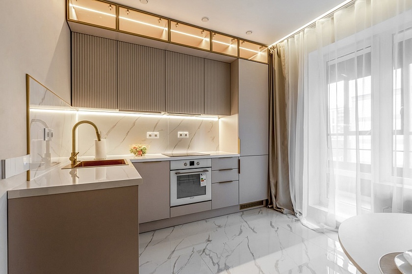 Угловая кухня "Шеста"